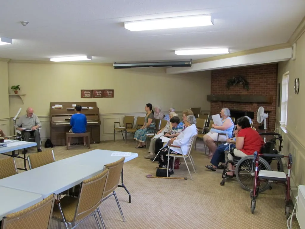 Concert at Gilead Manor, Port Colborne, June 6th 2011