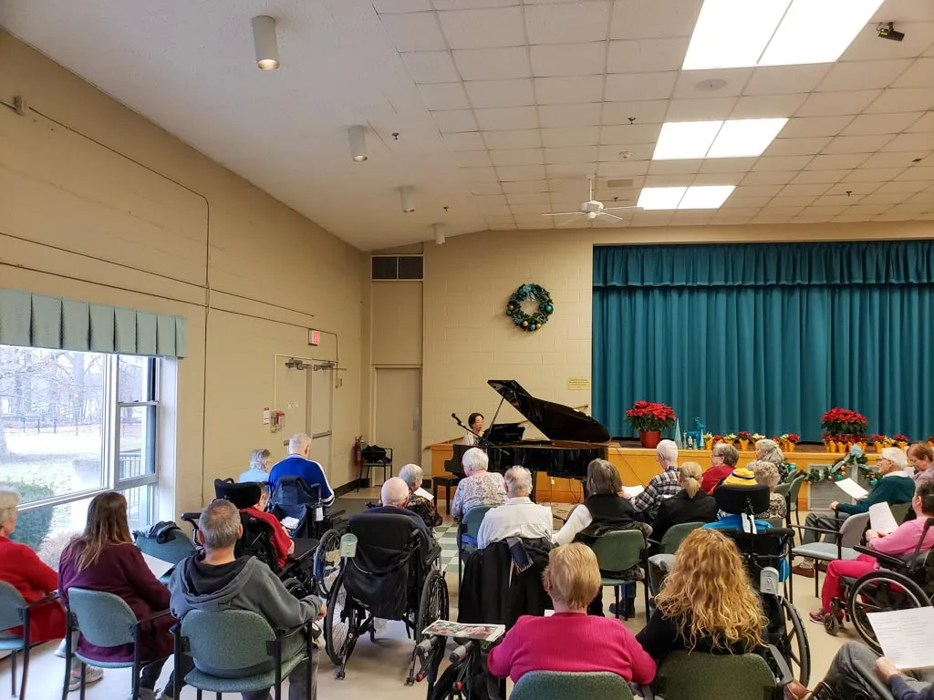 Concert at Linhaven Long-term Care, St. Catharines, Dec 16th 2018