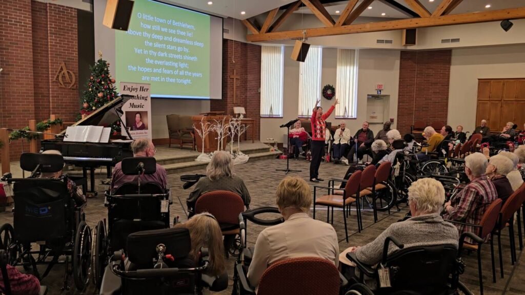Christmas concert at shalom manor- Dec 14, 2025
